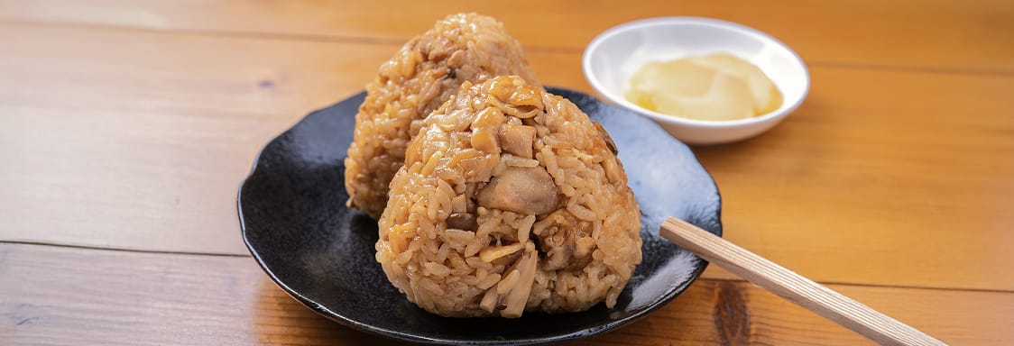 おこわ・ミニ丼