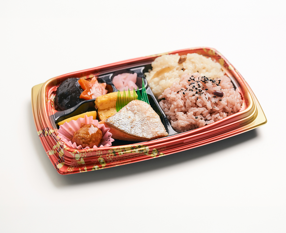 二色おこわ弁当